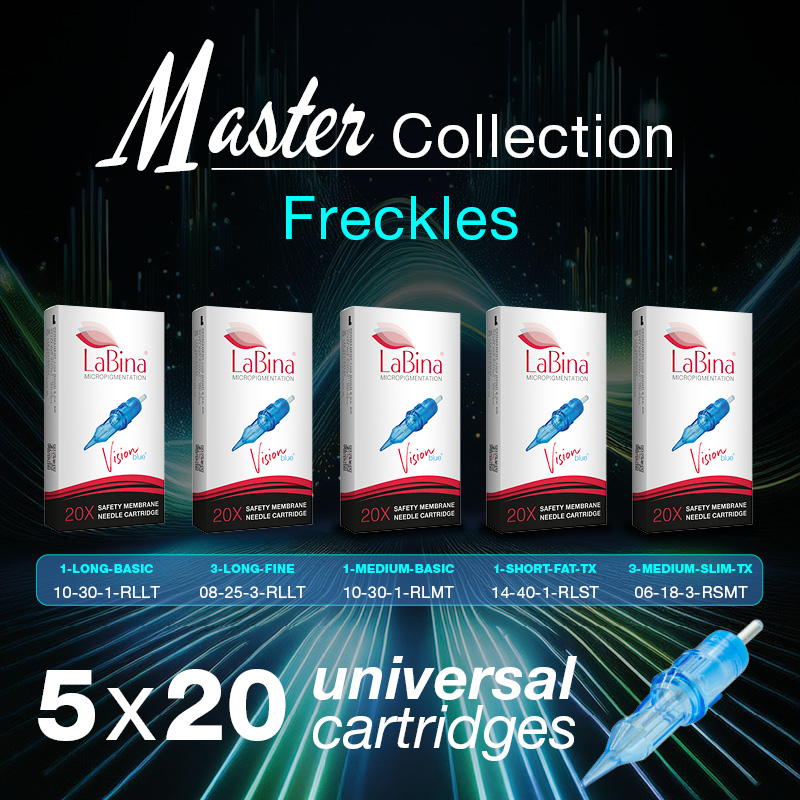 Needles for Freckles – Vision blue Master-Collection