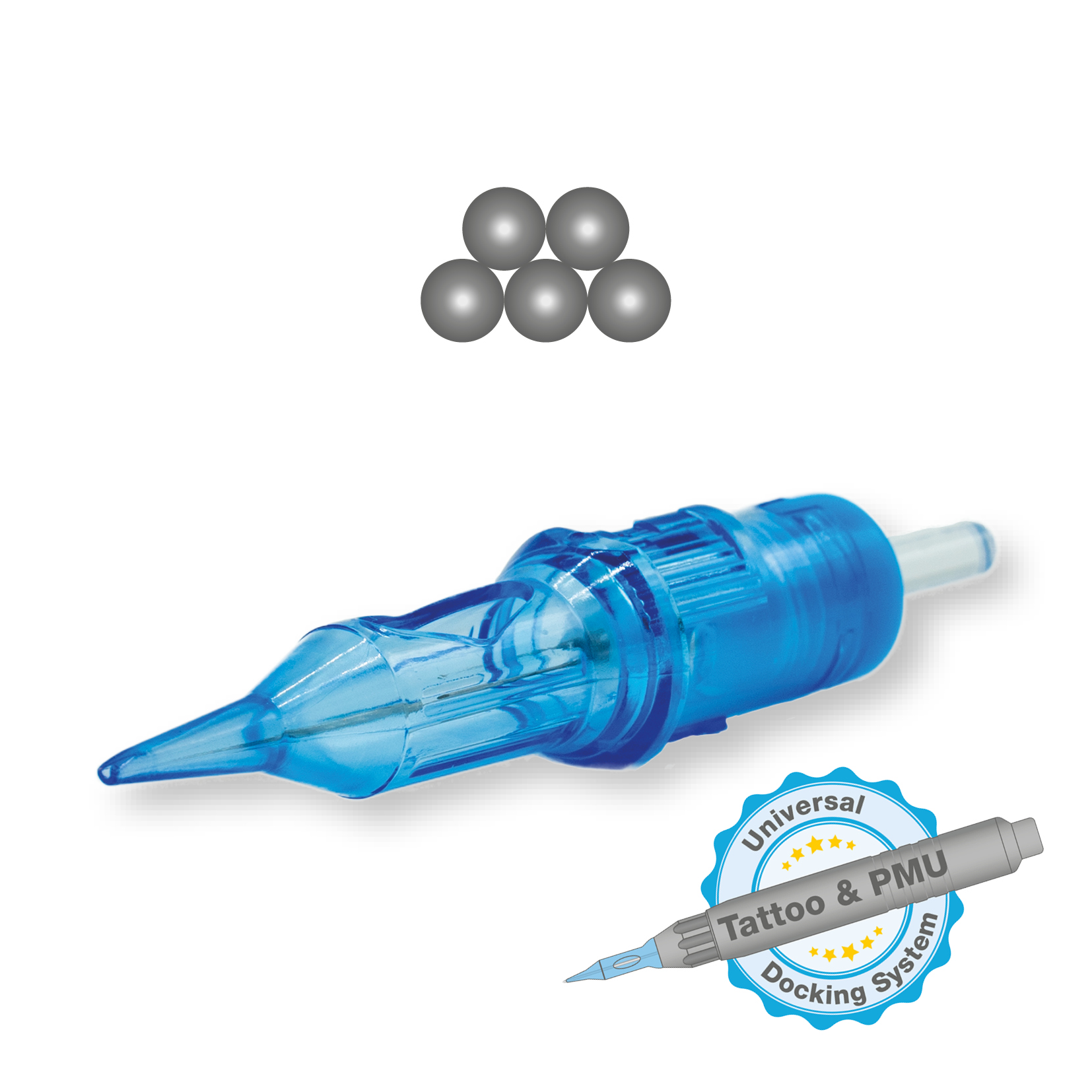 5-medium-basic-magnum Naaldmodule / Needle cartridge [Vision blue]