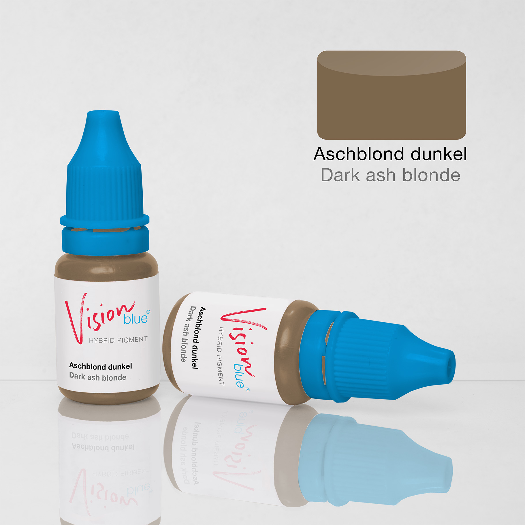 Farbflaschen-Aschblond dunkel-PMU-Produkt