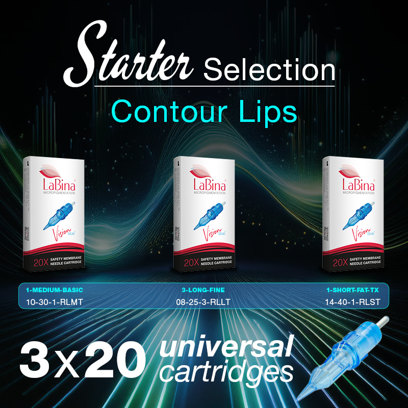 Contour Needles for Lips – Vision blue Starter-Selection
